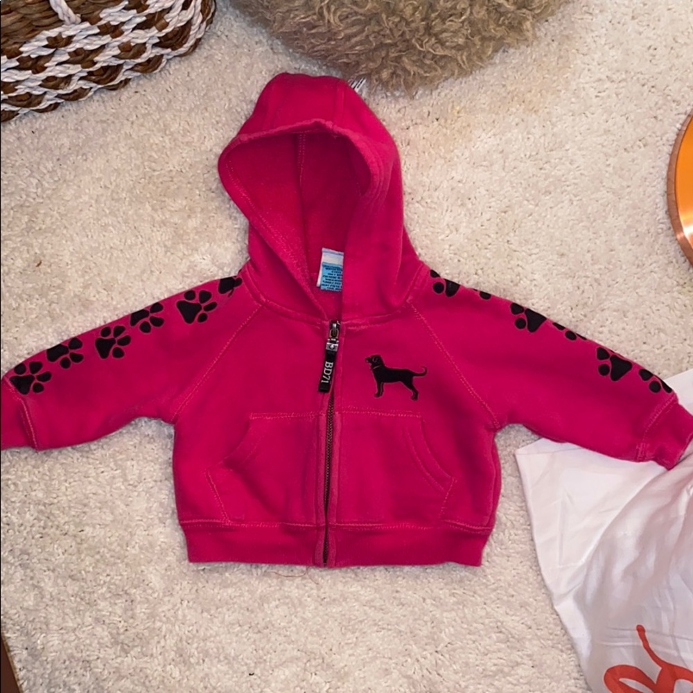 The Black Dog Baby Zip Up